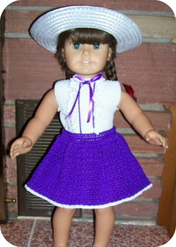 Barbaras Doll using #5 Nylon
