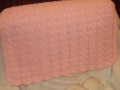 Veronicas pink super bebe tamm blanket